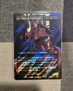 Vincent Valentine (Borderless) (Surge Foil) - Final Fantasy MTG - Image 1