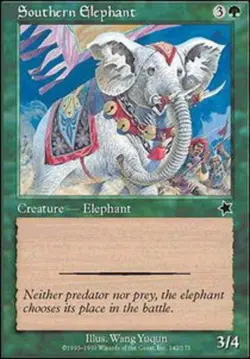Southern Elephant - Starter 1999 #142/173 MTG Magic The Gathering - Image 1