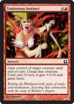 Traitorous Instinct - Return to Ravnica #109/274 MTG Magic The Gathering - Image 1