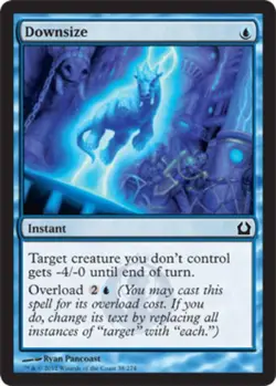 Downsize - Return to Ravnica #038/274 MTG Magic The Gathering - Image 1