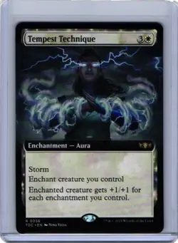 MTG Tempest Technique (56/478) Tarkir Dragonstorm Commander - Image 1