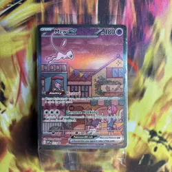 Mew ex SVP 053 Pokemon TCG Scarlet Violet 151 Black Star Promo Full Art SEALED - Image 3