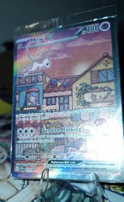 Mew ex SVP 053 Pokemon TCG Scarlet Violet 151 Black Star Promo Full Art SEALED - Image 2