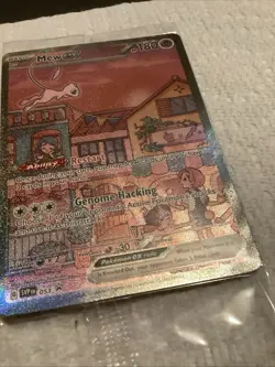 Mew ex SVP 053 Pokemon TCG Scarlet Violet 151 Black Star Promo Full Art SEALED - Image 3