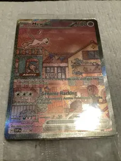 Mew ex SVP 053 Pokemon TCG Scarlet Violet 151 Black Star Promo Full Art SEALED - Image 4