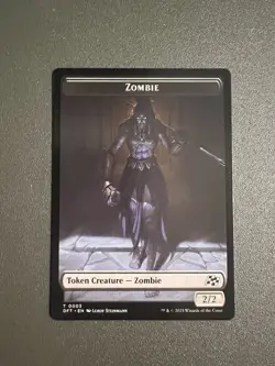 Zombie / Pilot - Double-Sided Token - Aetherdrift - MTG 0003 - Image 1
