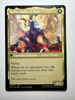 Kefka, Court Mage 0231 Regular Final Fantasy Magic The Gathering MTG - Image 2