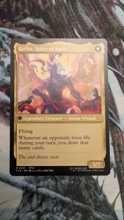 Kefka, Court Mage 0231 Regular Final Fantasy Magic The Gathering MTG - Image 2