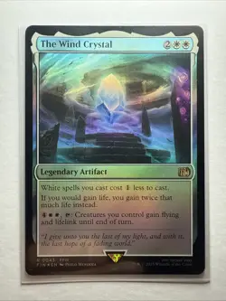 The Water Crystal Final Fantasy Regular NM MTG Foil ￼ - Image 1