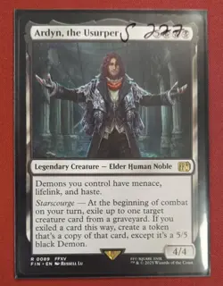 MTG Final Fantasy R Ardyn, the Usurper Card #0089 - Image 1