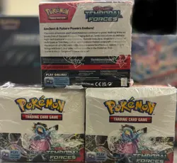 Pokemon TCG Scarlet Violet Temporal Forces Booster Box 36 Packs (Factory Sealed) - Image 1