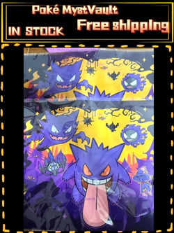 Pokemon Gengar TCG Playmat - 2024 Chinese Exclusive Halloween Promo Sealed - Image 1