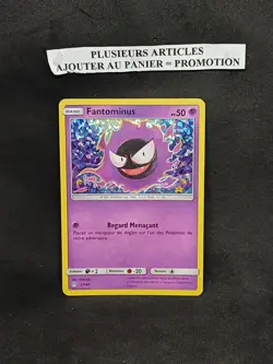 Carte Pokemon HOLO Fantominus 27/40 Promo Mc Donald's 2019 Francais - Image 1