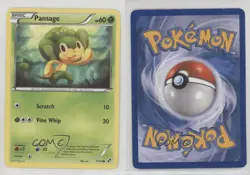 Pansage Pokemon Black & White Base Set #7 wq8 - Image 3