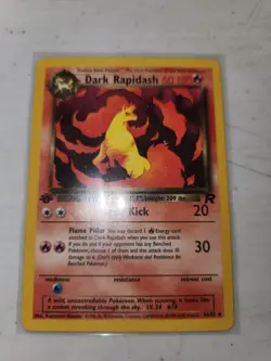 Dark Rapidash - Team Rocket 44/82 - Vintage Pokemon Card - WOTC - Near Mint/LP - Image 1