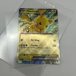 Pikachu ex 028/131 Prismatic Evolutions Double Rare Pokemon Card Pack Fresh NM - Image 1