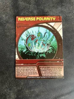 Bakugan Battle Brawlers Reverse Polarity Card - Image 1