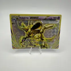 Pokemon Evolutions Nidoking Break 46/108 Holo Card-excellent condition - Image 3