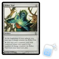 AETHER VIAL Mystery Booster/the List Magic MTG MINT CARD - Image 1