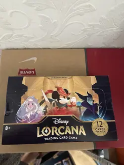 ✅ Disney Lorcana Trading Card Game | The First Chapter Booster Box | English ✅ 4050368981905 - Image 1