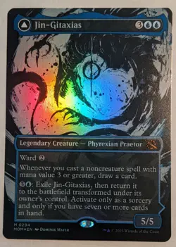 MTG FOIL (Showcase) "Jin-Gitaxias:The Great Synthesis" NM MOM - Free Shipping - Image 1