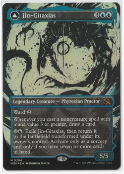 MTG FOIL (Showcase) "Jin-Gitaxias:The Great Synthesis" NM MOM - Free Shipping - Image 2
