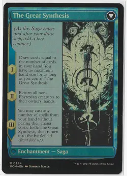 MTG FOIL (Showcase) "Jin-Gitaxias:The Great Synthesis" NM MOM - Free Shipping - Image 3