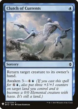 Clutch of Currents - Near Mint MTG Mystery Booster - Image 1