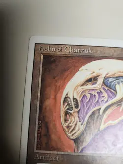 MTG 3rd Edition Revised 1994 Helm of Chatzuk Old School 93/94 - Image 4
