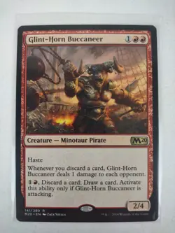 Glint-horn Buccaneer - Core Set 2020 M20 Magic the Gathering MTG - NM+ - Image 1