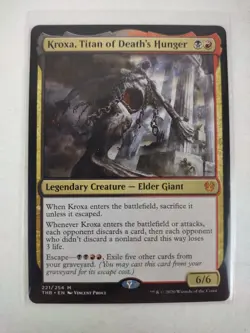 Kroxa, Titan of Death's Hunger - Theros Beyond Death THB Magic MTG - NM+ - Image 1