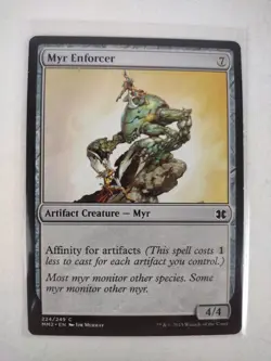 Myr Enforcer - Modern Masters 2015 MM2 Magic the Gathering MTG - NM+ - Image 1