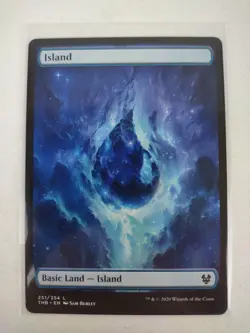 Island - Theros Beyond Death THB Magic the Gathering MTG - NM+ - Image 1