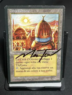 MTG CITY OF BRASS PL - CITTA D'OTTONE - RIN - RINASCIMENTO ITALIAN - MAGIC - Image 1