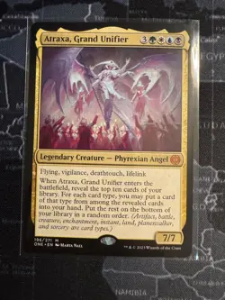 Atraxa, Grand Unifier MTG Phyrexia: All Will Be One Regular NM - Image 1