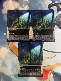 X3 MTG - Swarmyard 0042 (Borderless) - Edge of Eternities NM/M EOE - Image 1