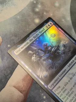 0068 Mm'menon, the Right Hand FOIL Edge of Eternities MTG Card Blue Jellysfish - Image 2