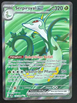 Serpiroyal Ex 156/086 Schwarze Blitze Deutsch NM Pokemon - Image 1