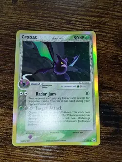 Pokemon Ex Delta Species Crobat 2/113 Holo Rare - Image 2