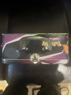 2020 Pokemon TCG Fall Charizard Treasure Chest Lunch Box Tin !! Original Seal !! - Image 2