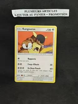 Carte Pokemon Kangourex 39/40 Promo Mc Donald's 2019 Francais - Image 1