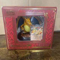 Pokemon TCG - Charizard ex Super Premium Collection 10 Packs, Promos, Figure new - Image 1