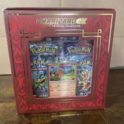Pokemon TCG - Charizard ex Super Premium Collection 10 Packs, Promos, Figure new - Image 2