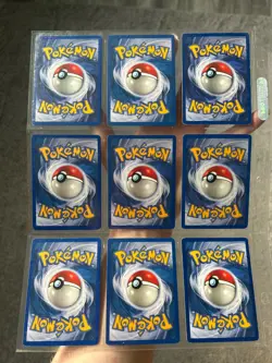 Pokemon Original TCG Cards (9 Total, All Rare) - Image 2
