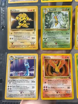 Pokemon Original TCG Cards (9 Total, All Rare) - Image 5