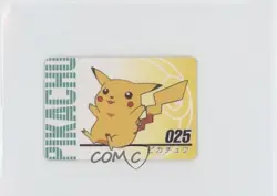 Pikachu Bandai Jumbo Carddass Pokemon Animation Version #025 1997 0cp0 - Image 1