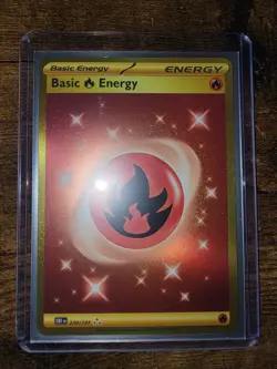 Pokemon TCG Basic Fire Energy 230/197 Obsidian Flames Near Mint NM - Image 1