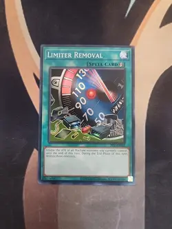 Limiter Removal PSV-EN064 Super Rare Unlimited 25th Print NM Yugioh - Image 1