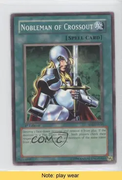 Nobleman of Crossout 1st Ed. YuGiOh Zombie Madness Structure Deck #SD2-EN016 0b5 - Image 1
