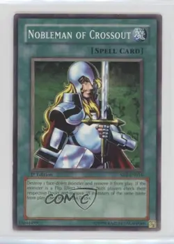 Nobleman of Crossout 1st Ed. YuGiOh Zombie Madness Structure Deck 2005 0l37 - Image 1
